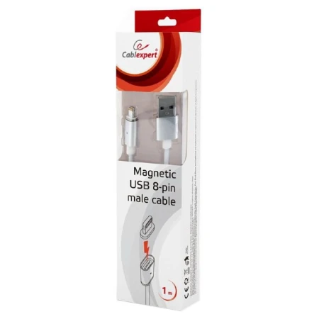 Кабель Cablexpert USB Type A - Apple Lightning 1 м USB 2.0 (CC-USB2-AMLMM-1M)