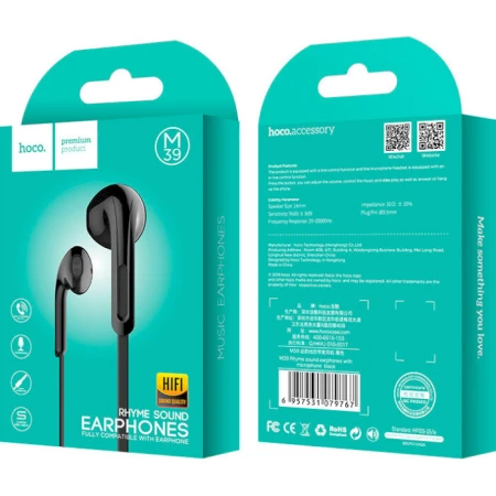 Навушники HOCO M39 Rhyme Sound (6957531079767)