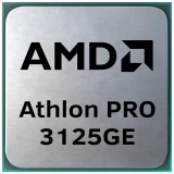 Процессор AMD Athlon Pro 3125GE Athlon 2-ядерный (YD3125C6M2OFH)