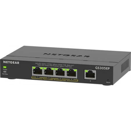 Комутатор Netgear L2 PoE (GS305EP-100PES)