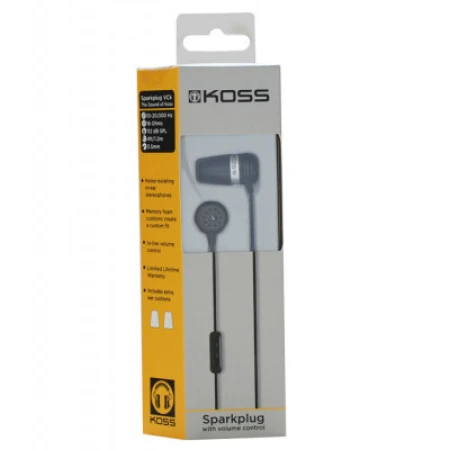 Наушники Koss Spark plug VCb Noise Isolating (196908.101)