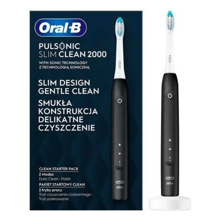 Электрическая зубная щетка Braun (S111.513.2 Clean Black)