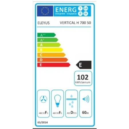 Вытяжка Eleyus VERTICAL 700 60 BL (Vertical 700 60 BL)