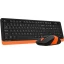 Клавіатура + миша A4Tech  бездротова (FG1010 (Orange))
