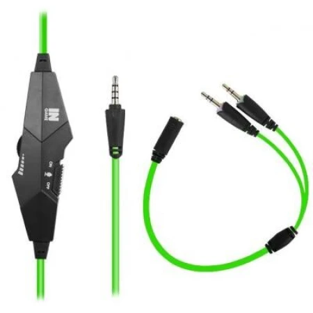 Наушники Gemix (N1 Black-Green Gaming)