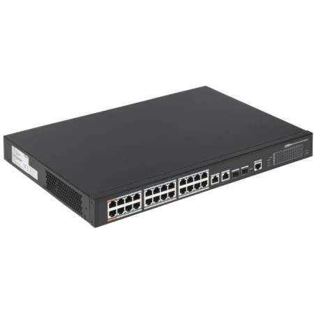 Комутатор Dahua L2 PoE (DH-PFS4226-24ET-240)