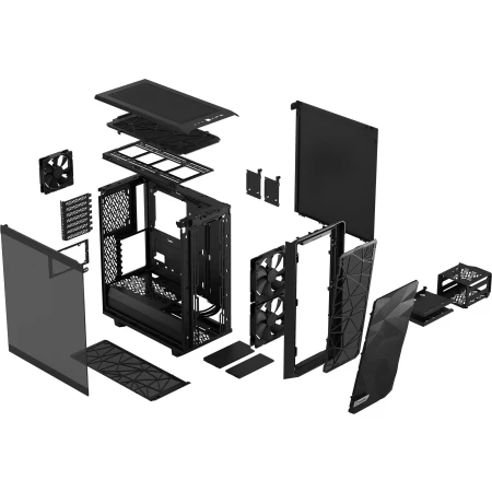Корпус Fractal Design Meshify 2 Compact Midi Tower без БП (FD-C-MES2C-03)