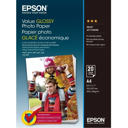 Папір Epson А4 183 г/м 20 шт. (C13S400035)