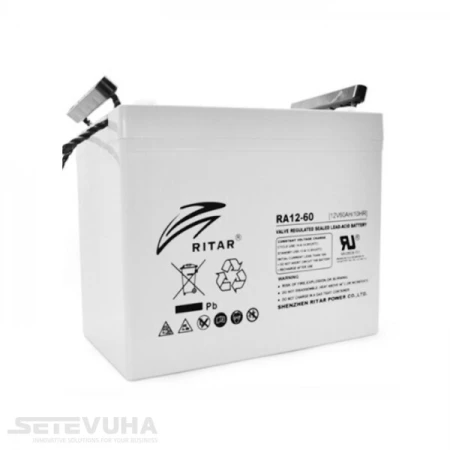 Акумуляторна батарея Ritar 60 Аг AGM 12 В (RA12-60)