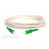 Патч-корд оптичний Optolink SC-SC APC SM Duplex 10м (FTTH SC/APC-SC/APC, 3mm, 10m (G.657A), LSZH, white)