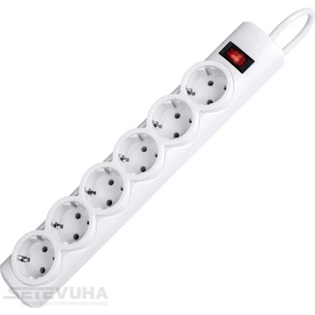 Сетевой фильтр Defender 5м 6-розеточный EU (99493)