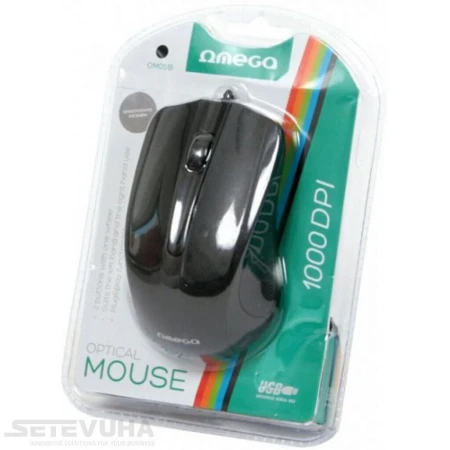 Миша OMEGA дротова (OM05B)