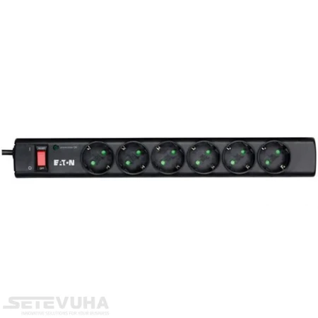 Сетевой фильтр Eaton 1м 6-розеточный EU (PS6D)