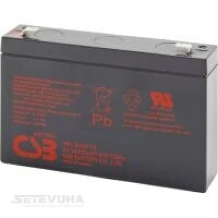 Акумуляторна батарея CSB 9 Аг AGM 6 В (HRL634WF2FR)