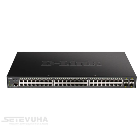 Коммутатор D-Link L2 PoE (DGS-1250-52XMP)