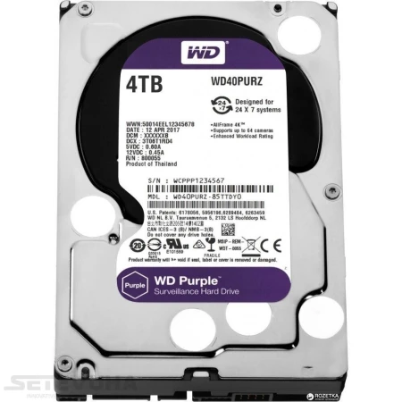 Жесткий диск WD Purple 3.5