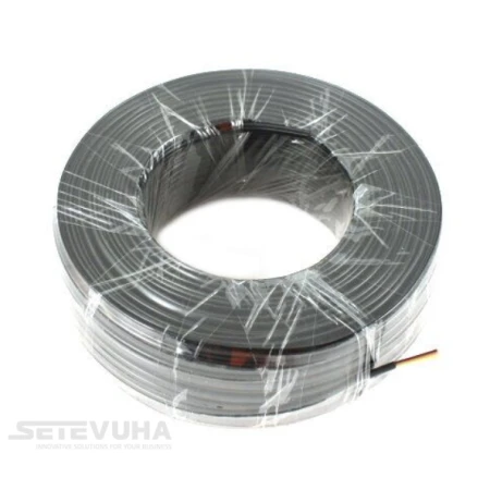 Телефонный кабель Kingda UTP Cat 3 100 м (KD-TEL4C-BK)