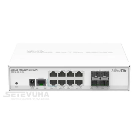 Комутатор MikroTik L3 (CRS112-8G-4S-IN)