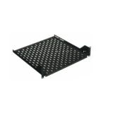 Полиця Conteg 19" 2U 450мм чорна (DP-PO-450-H)