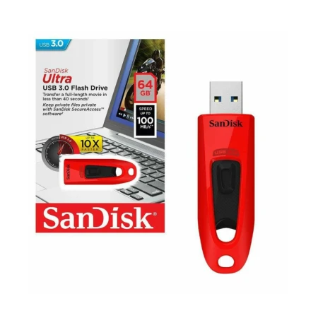 Флеш память USB SanDisk (SDCZ48-064G-U46R)