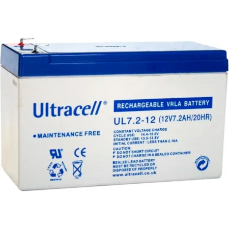 Аккумуляторная батарея Ultracell 7.2 Ач AGM 12 В (UL7.2-12)