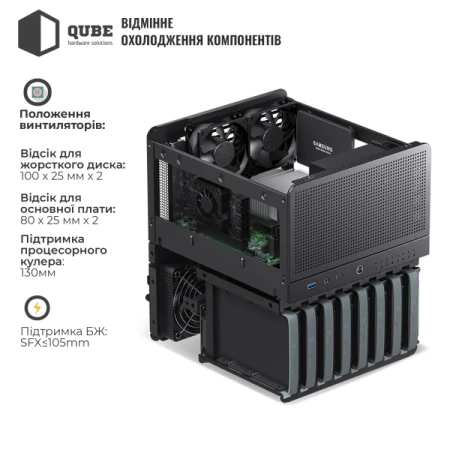 Корпус JONSBO (N3 Black)