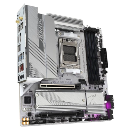 Материнская плата Gigabyte (B650M AORUS ELITE AX ICE)