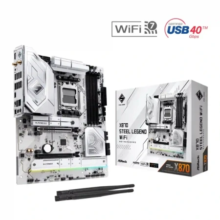 Материнська плата ASRock (X870 STEEL LEGEND WIFI)