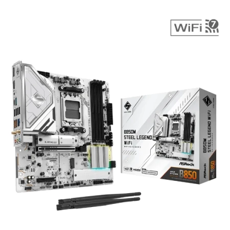 Материнская плата ASRock (B850M STEEL LEGEND WIFI)