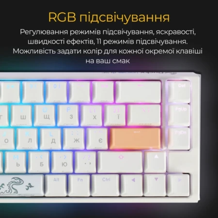 Клавиатура Ducky (DKON2167ST-RUAPXPWWWSC1)