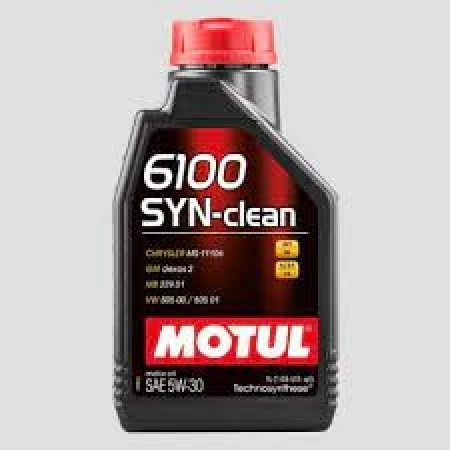 Моторна олива Motul 6100 Syn-clean синтетична 5W-30 5л (107948)