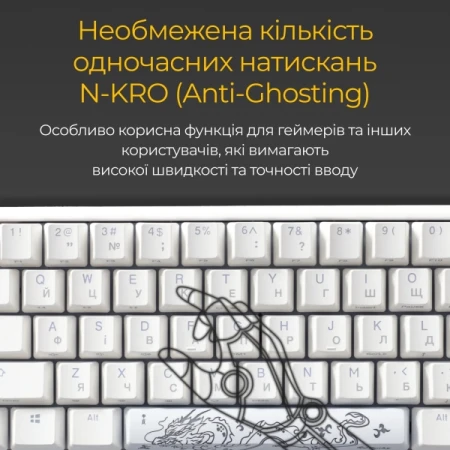Клавиатура Ducky (DKON2161ST-BUAPXPWWWSC1)