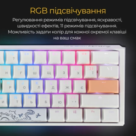 Клавиатура Ducky (DKON2161ST-BUAPXPWWWSC1)