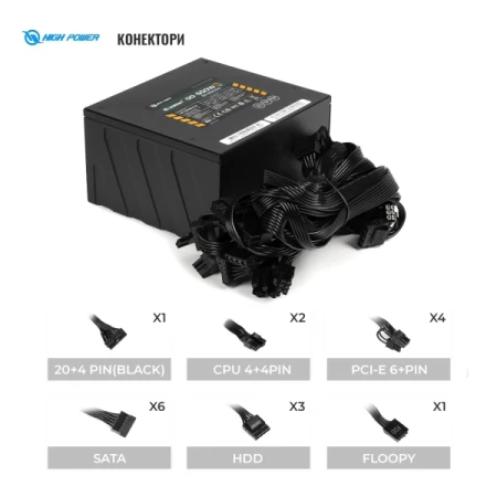 Блок живлення HighPower (HP1-M650BR-H12S)