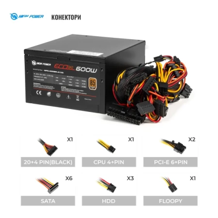 Блок живлення HighPower (HPE-600BR-A12S)