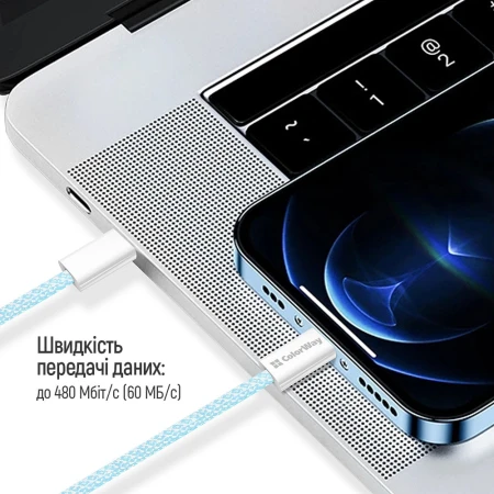 Кабель ColorWay (CW-CBPDCL061-BL)