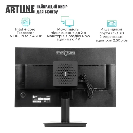 Неттоп Artline (B14v21+B24F100PLUS-IPS)