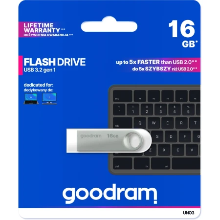 Флеш память USB GOODRAM (UNO3-0160S0R11)