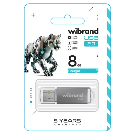Флеш память USB Wibrand (WI2.0/CU8P1S)