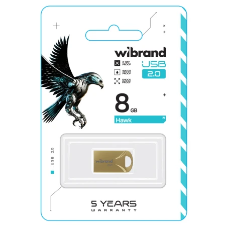 Флеш память USB Wibrand (WI2.0/HA8M1G)