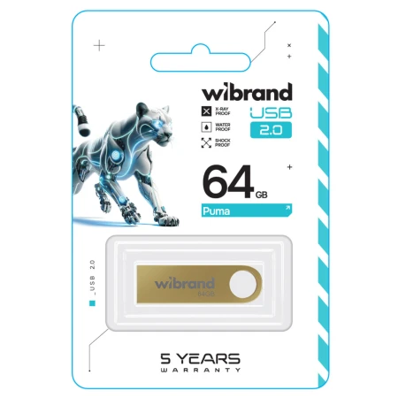 Флеш память USB Wibrand (WI2.0/PU64U1G)