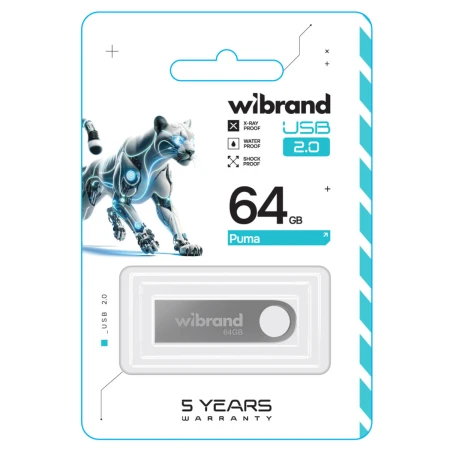 Флеш память USB Wibrand (WI2.0/PU64U1S)