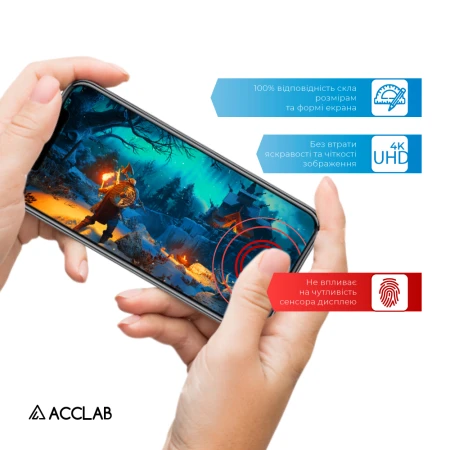 Захисне скло для смартфона ACCLAB (1283126559747)