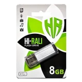 Флеш пам'ять USB Hi-Rali (HI-8GBSTSL)