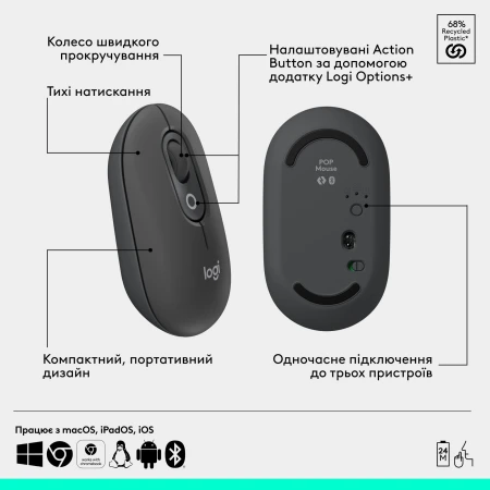 Клавиатура + мышь Logitech (920-013156)