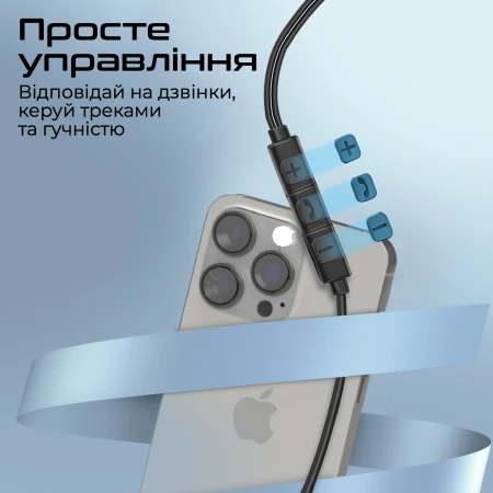 Навушники Promate (silken-c.grey)