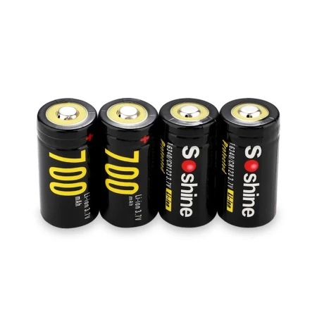 Аккумулятор Soshine (16340P-3.7-700)